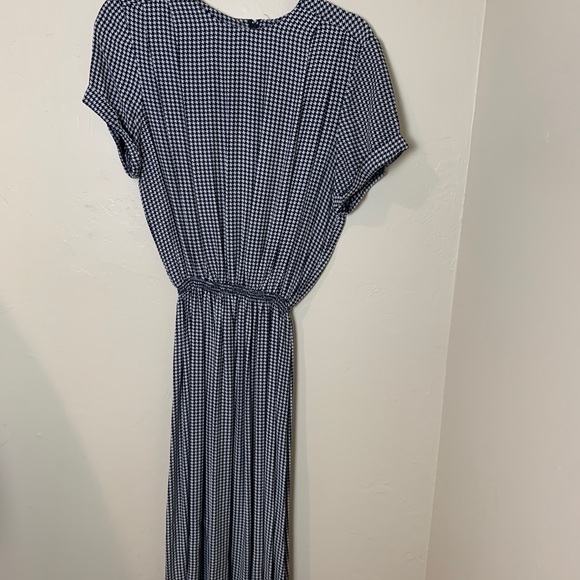 Vintage WARREN Z houndstooth checkered dress - Picture 2 of 7